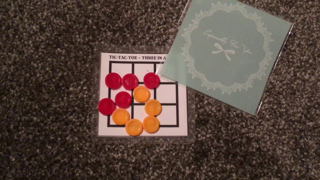 DIY Tic-Tac-Toe Operation Christmas Child ~ OCC ~ Ipackedashoebox ~ Samaritan's Purse