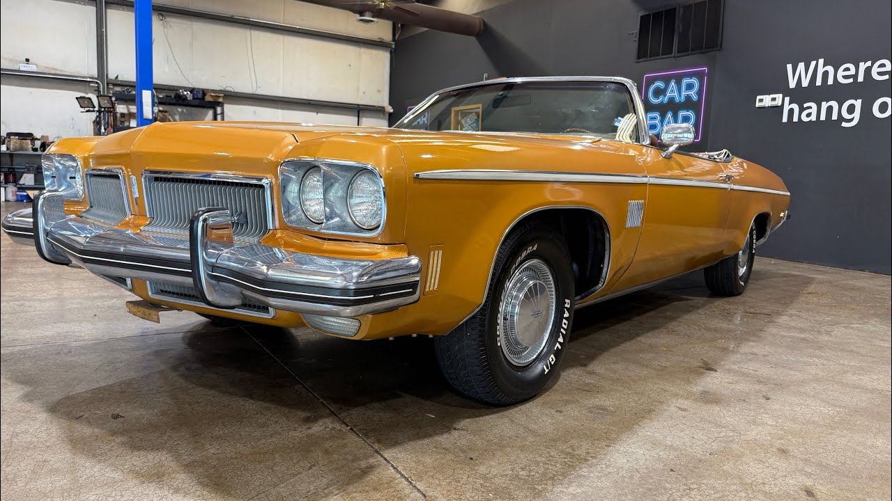 For Sale 1973 Oldsmobile Delta 88 Convertible $16,995 Nationwide Shipping & Financing Available
