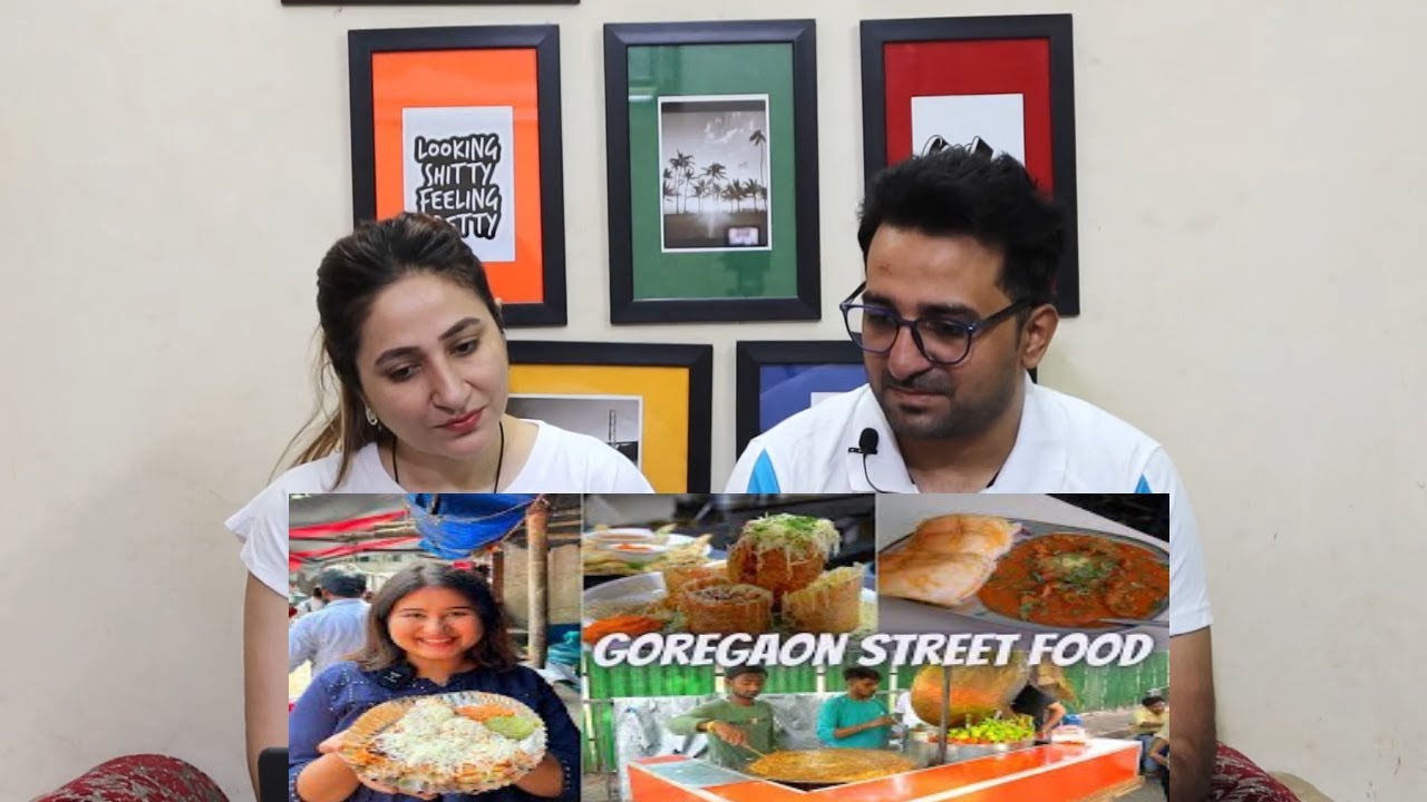Pak reacts to Best Goregaon Street Food | AK 47 Sandwich, Open Dosa, Chole Kulche & More