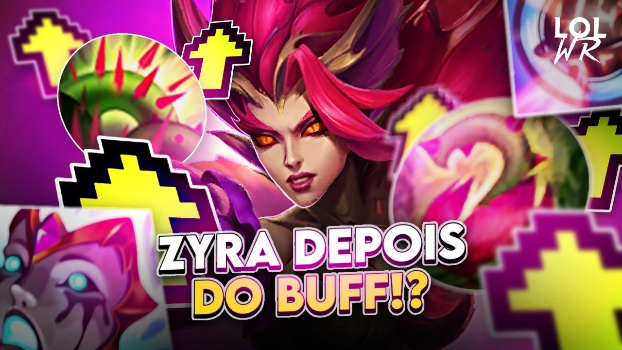 ZYRA FICOU BROKEN NO NOVO PATCH??? TESTANDO DEPOIS DO BUFF!!! | LoL Wild Rift