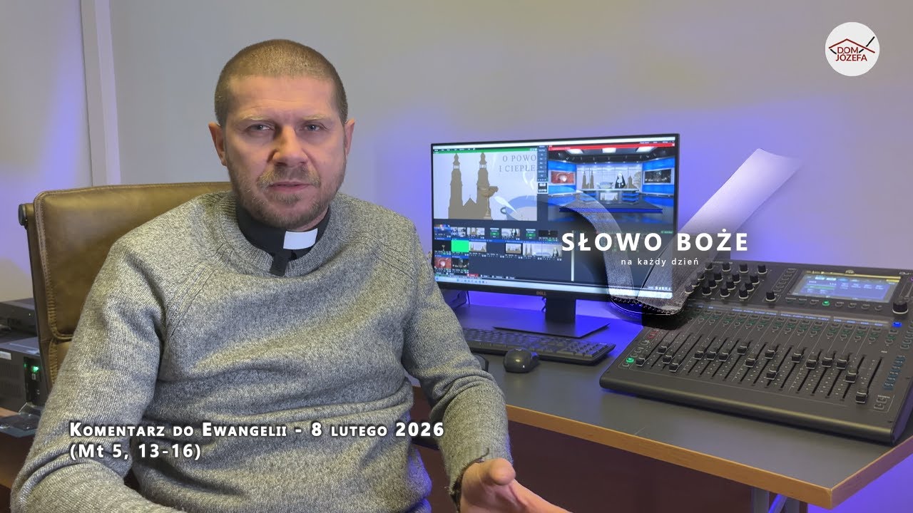 Komentarz do Ewangelii - 8 lutego 2026 (Mt 5, 13-16)