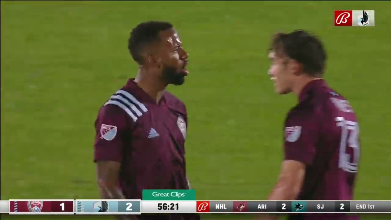 Incredible VOLLEY From Distance by Kellyn Acosta