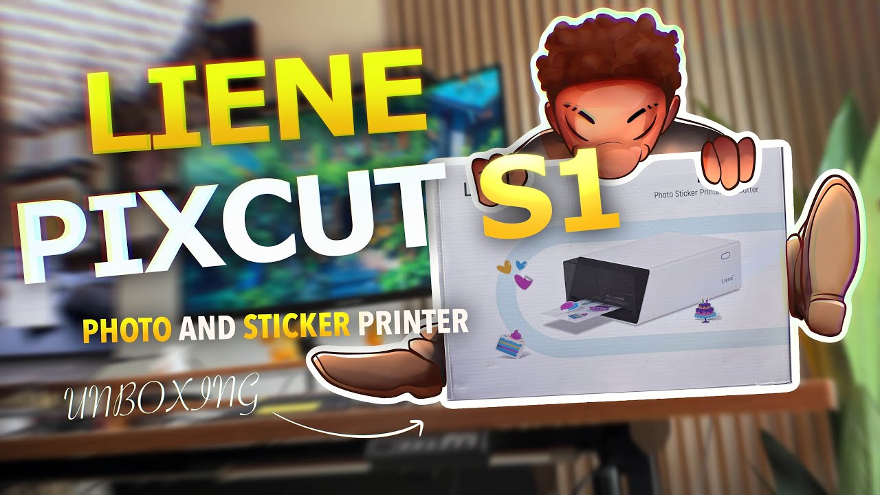 Unboxing the Liene PixCut S1 ✂️🖨️ | Turning Digital Art Into Real Stickers