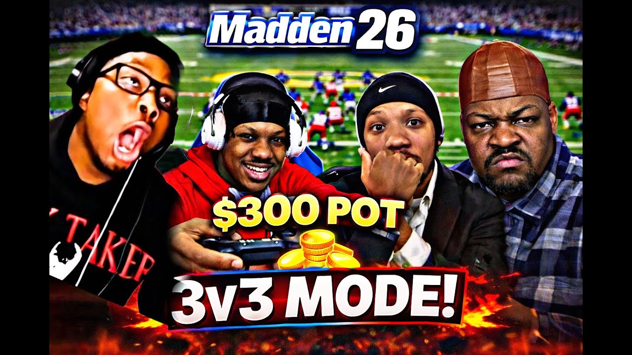 KHALIL BMILL REE VS SCAN 3V3 MODE WE SNOWED IN  JOIN UP $300 POT