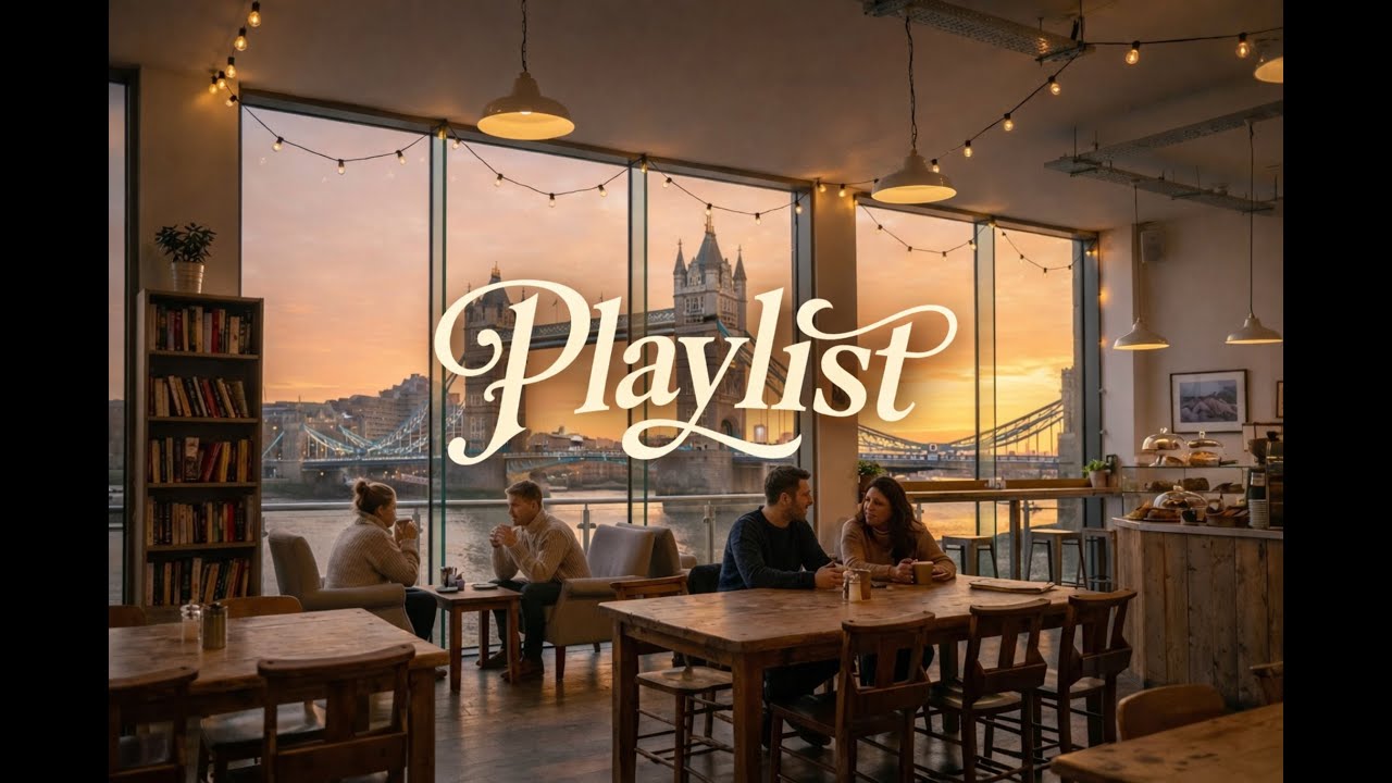 [Playlist] 런던의 노을, 커피 한 잔 | 감성 카페 플레이리스트, Sunset Coffee in London | Cozy Café Playlist