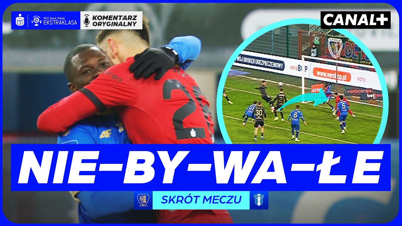 TURBOSEKWENCJA W EKSTRAKLASIE! PIERWSZA PORAŻKA OD WRZEŚNIA! PIAST - WISŁA PŁOCK, SKRÓT MECZU