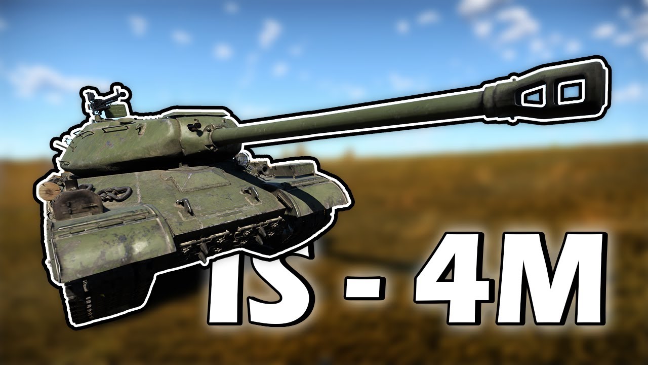 This Russian Heavy Tank is UNSTOPPABLE | War Thunder IS-4M Gameplay