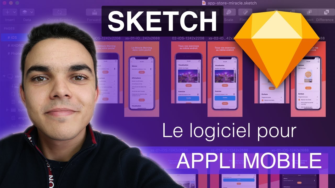 SKETCH: Le Meilleur Logiciel De DESIGN Pour D&eacute;veloppeur Mobile