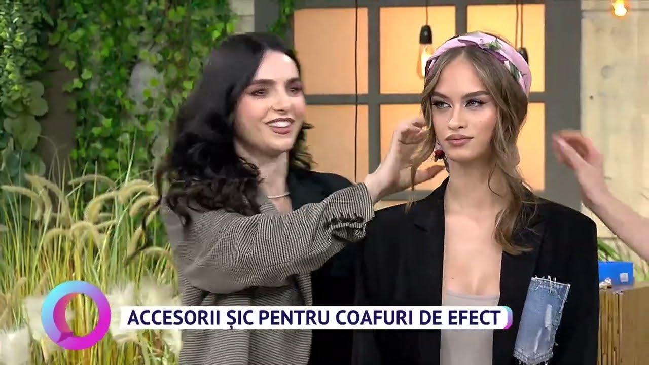 Accesorii șic pentru coafuri de efect