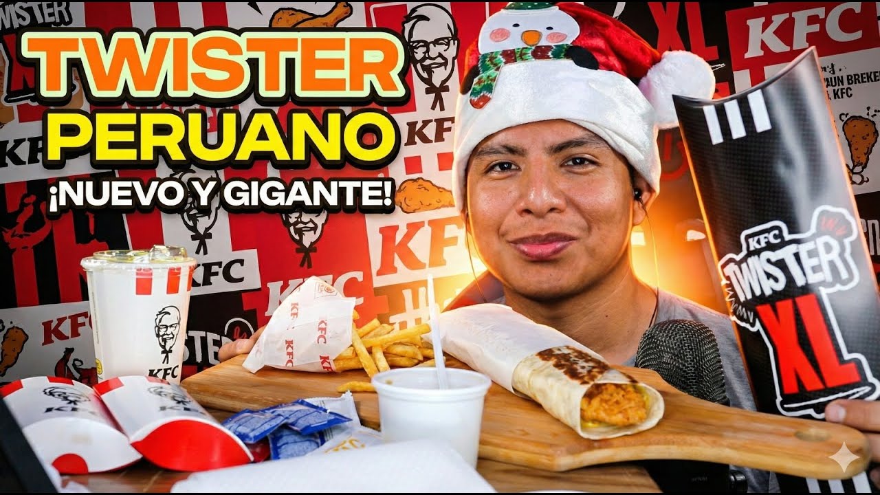 CALIFICANDO TWISTER PERUANO  KFC - ASMR