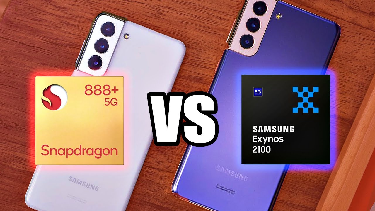 SAMSUNG GALAXY S21 PLUS | SNAPDRAGON 888 vs EXYNOS 2100  ✔