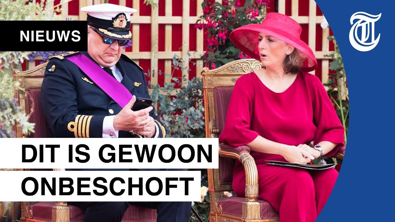 Onbeleefde prins misdraagt zich