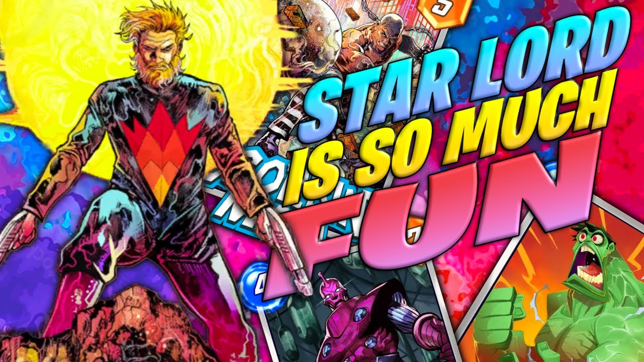 Star-Lord Makes High Evo Insane - Marvel Snap - Star Lord Master of the Sun Deck