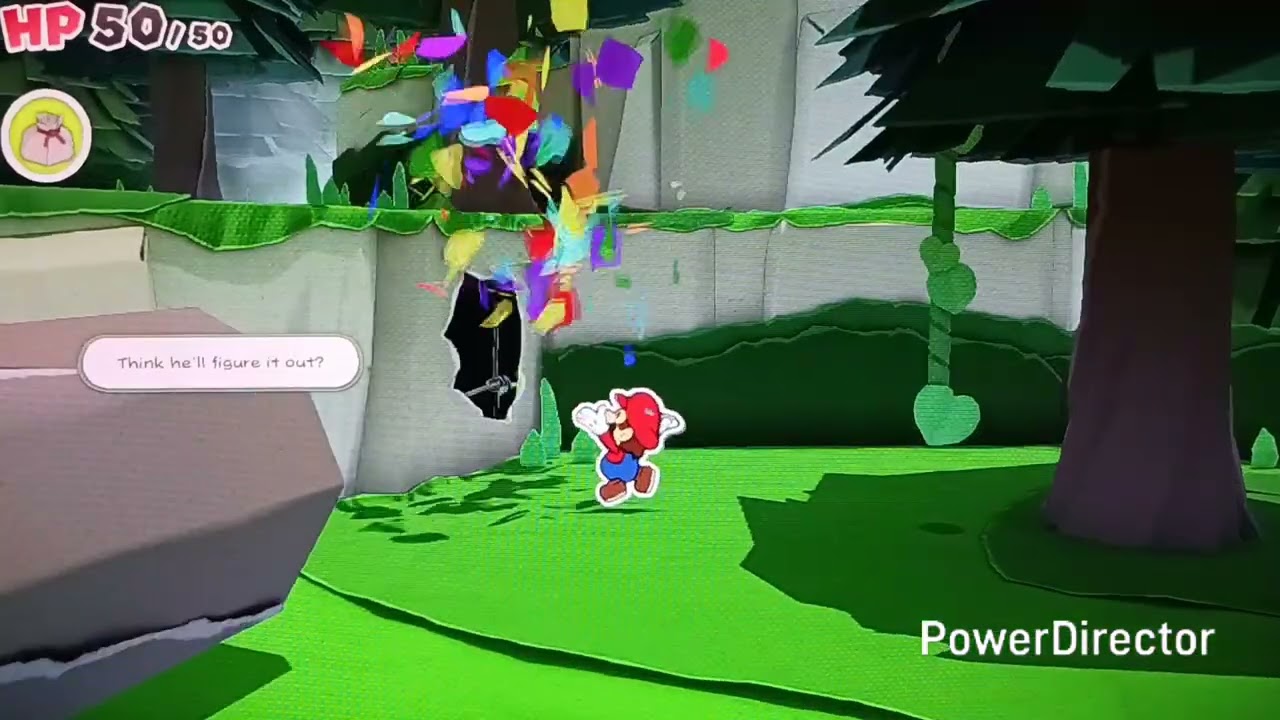Paper Mario: The Origami King | Whispering Woods | No Pausing