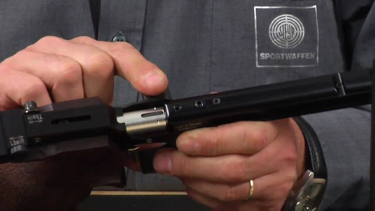 STEYR LP 10 Conversion from CO2 to compressed air