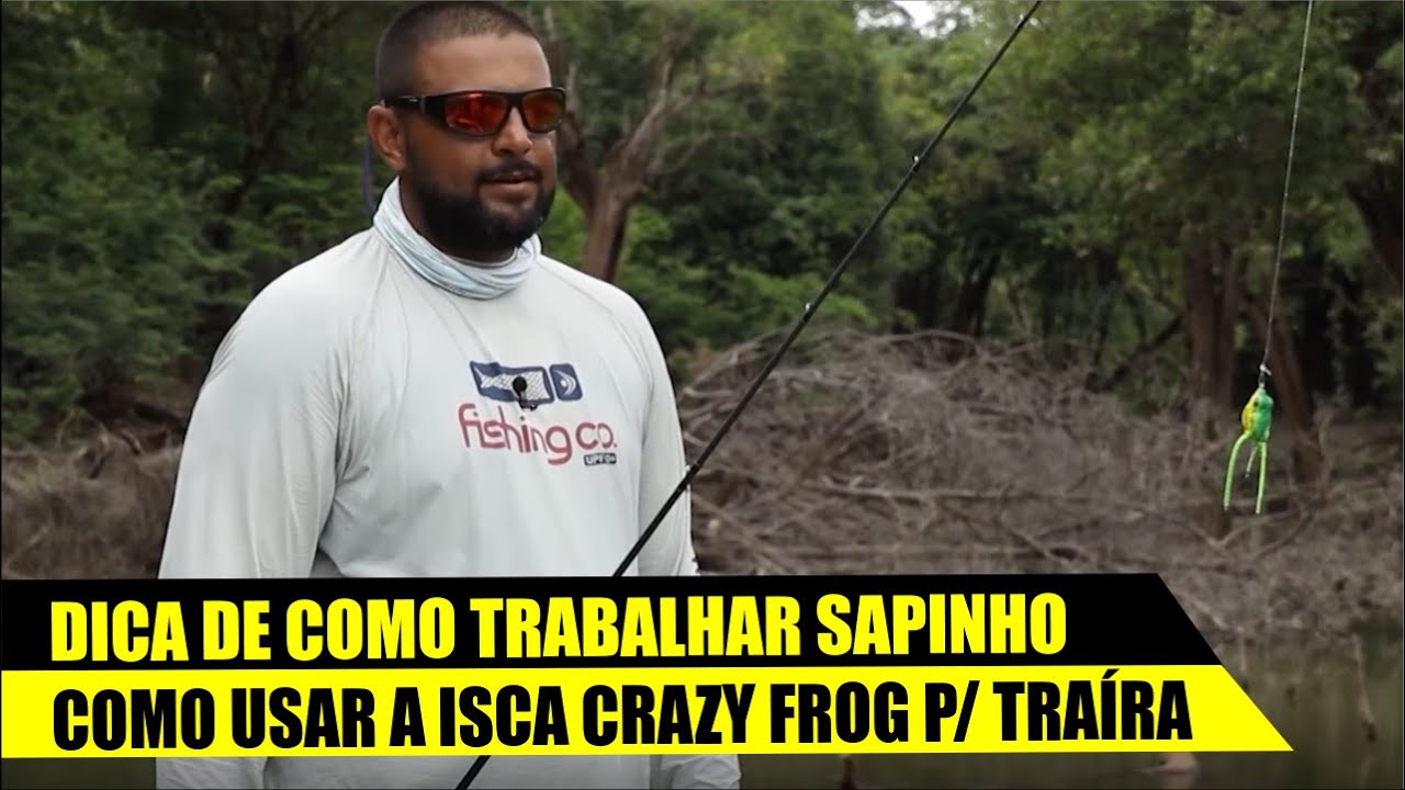 DICA - COMO TRABALHAR ISCA CRAZY FROG DA YARA