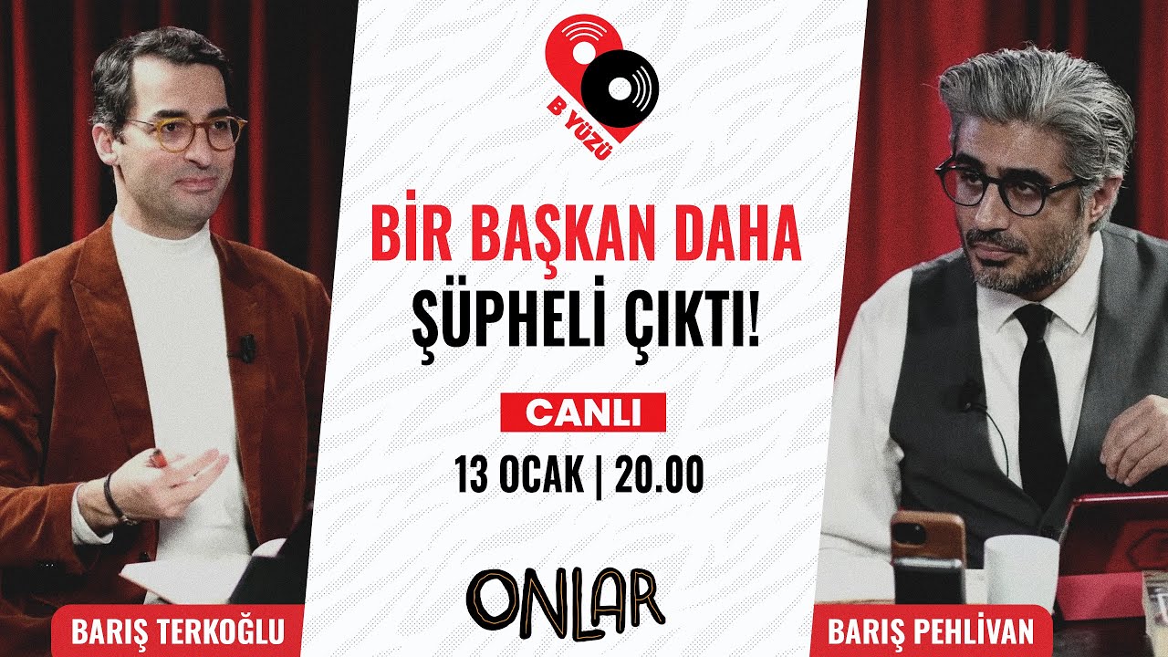 Bir başkan daha şüpheli çıktı! | B Yüzü | Canlı | 13 Ocak Salı 20:00
