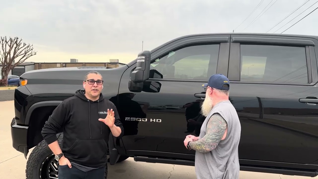 Tulsa Auto Wraps | White Glove Auto | Chevrolet Silverado 2500 | XPEL  Ceramic Coating | Testimonial