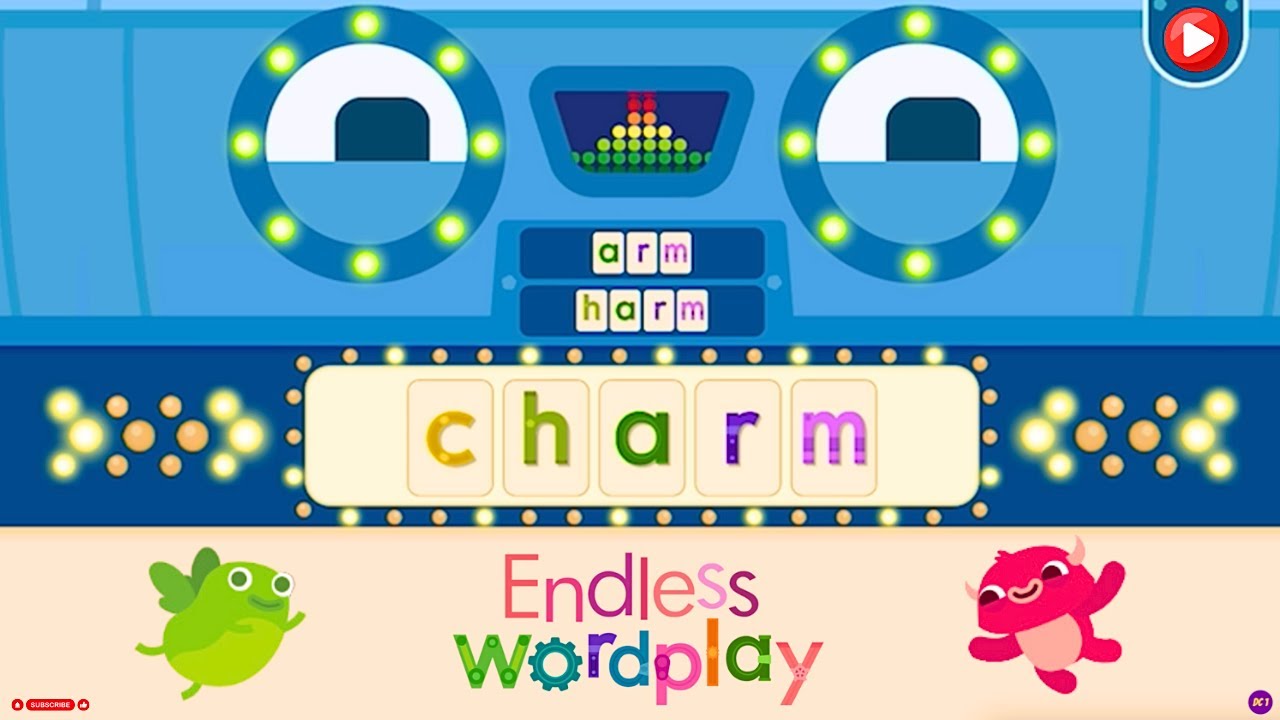 Endless Wordplay: Learn to Read, Spell & Master Easy English Words with ARM, HARM & CHARM