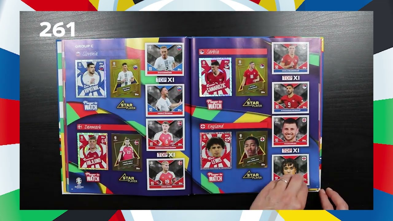 COMPLETED ALBUM 🏆 TOPPS Official Stickers UEFA EURO 2024 Germany 🇩🇪 #topps #uefaeuro2024