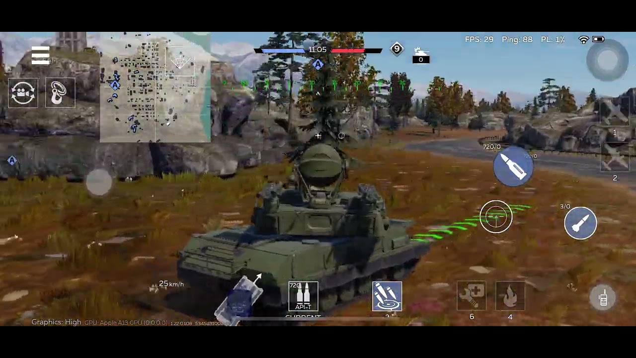 ZSU-23-4M4 Gameplay War Thunder mobile