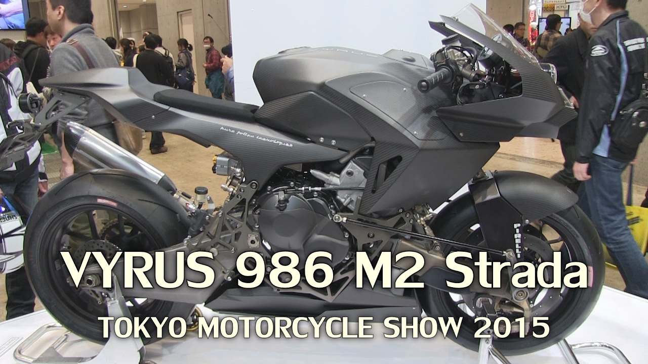 VYRUS 986 M2 strada details Tokyo motorcycle show 2015
