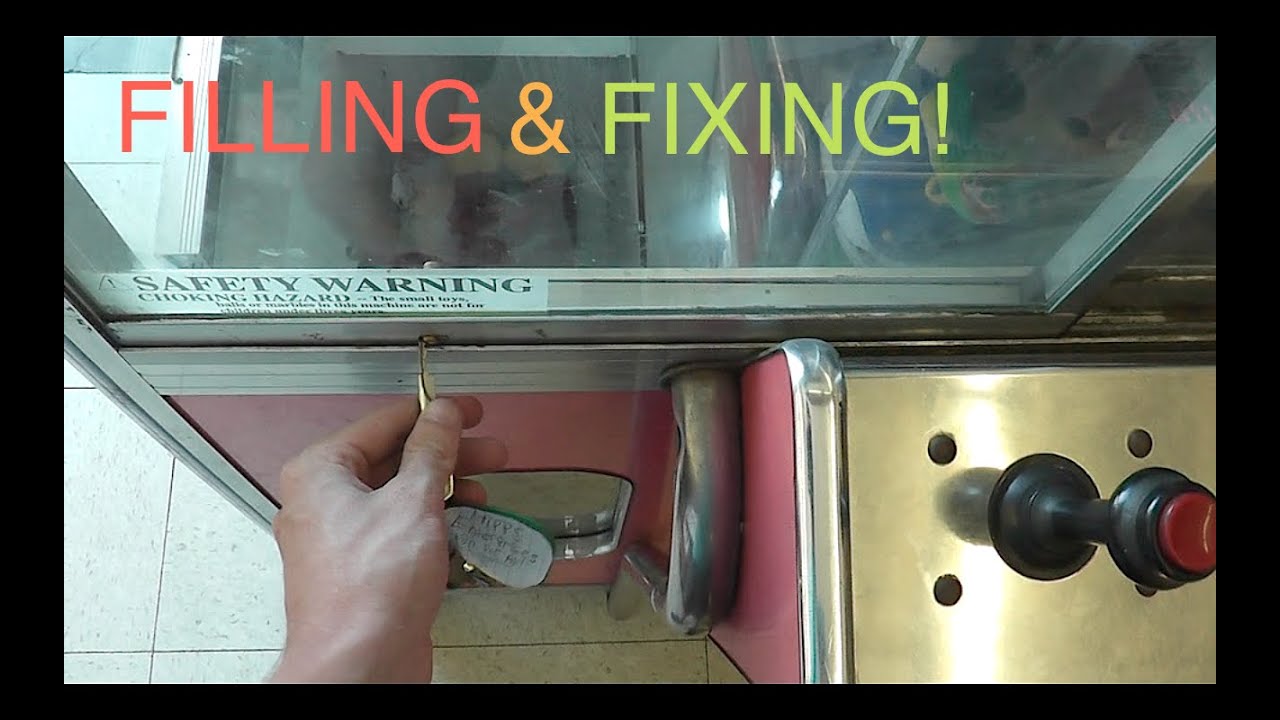 FILLING & FIXING MY Claw Machines! ON LOCATION!