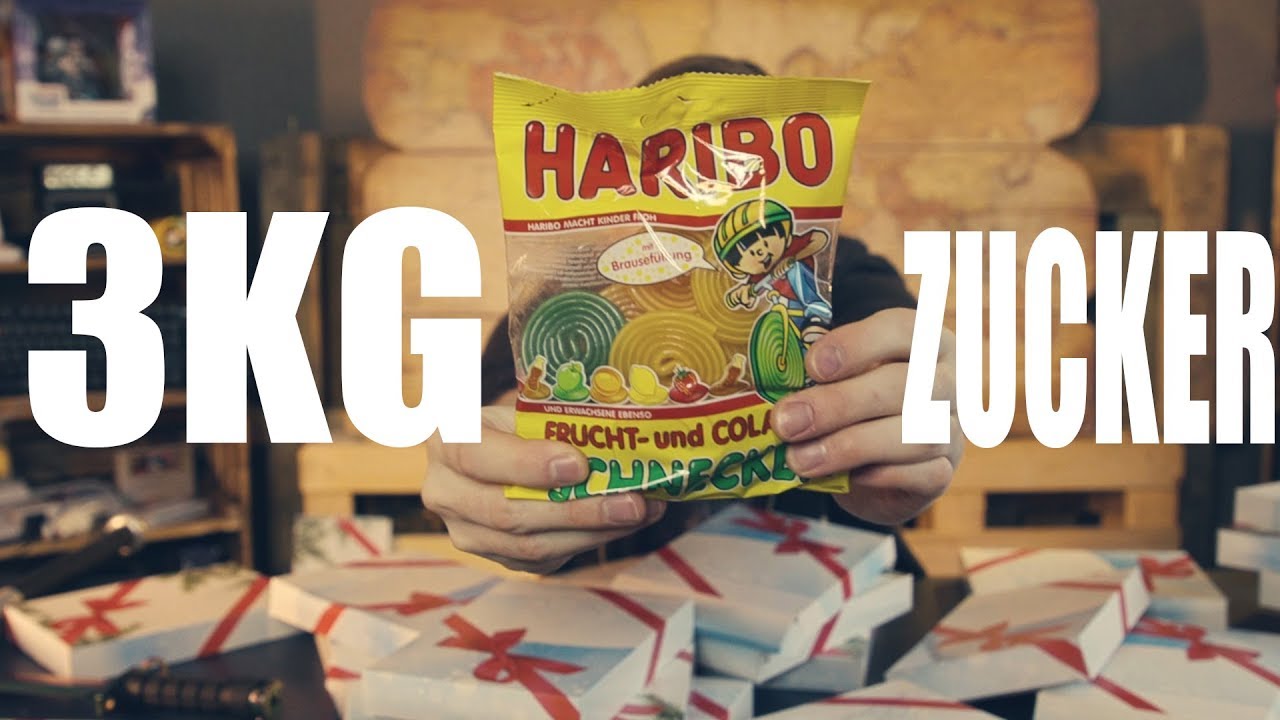 Tschüss, Gesunde Ernährung! XXL Haribo Adventskalender getestet
