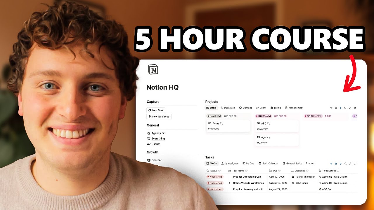 How to Run Your Entire Business in Notion (2025)