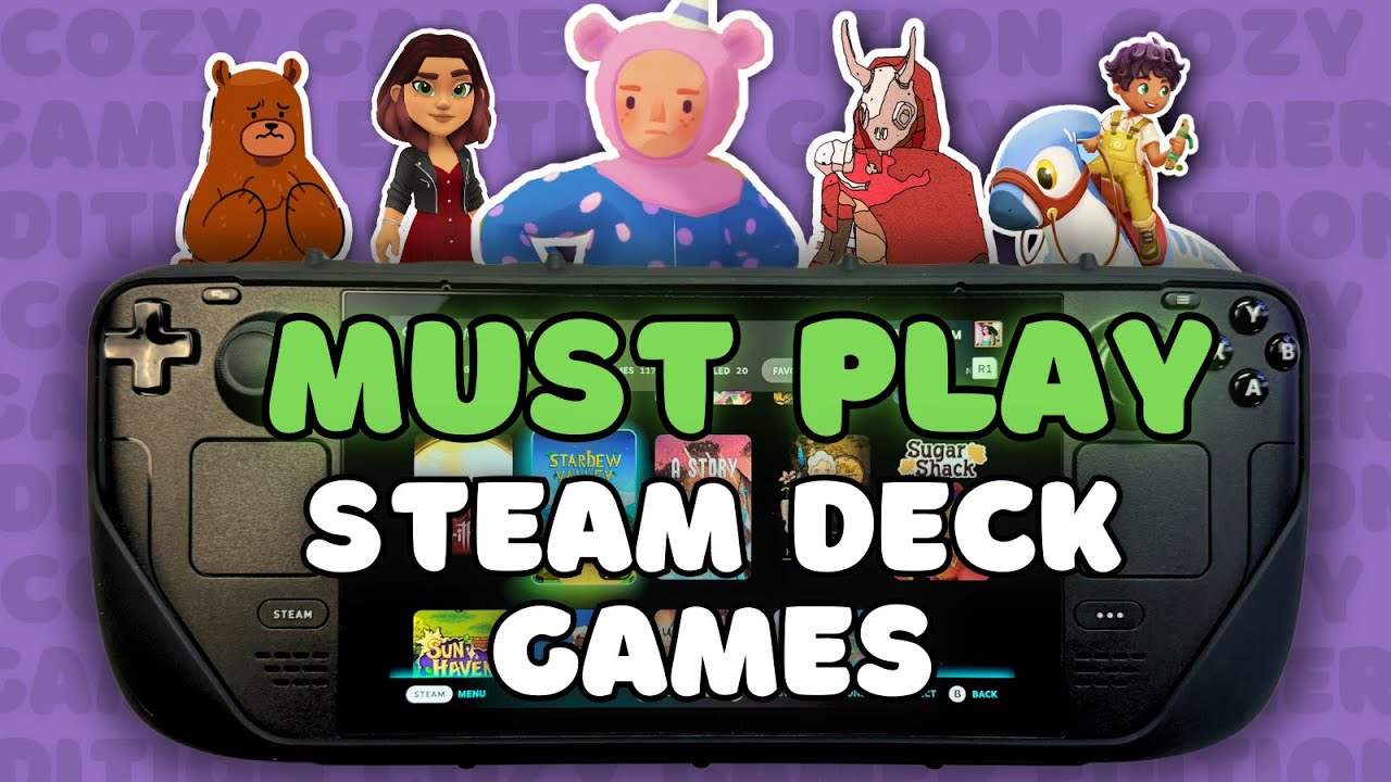 My Favorite Steam Deck Games | Cozy Gamer Edition