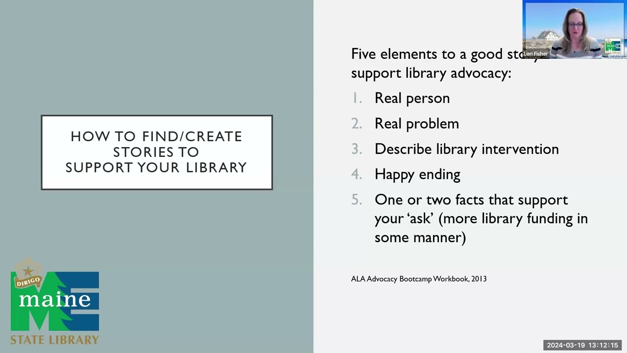 Storytelling for Library Advocacy