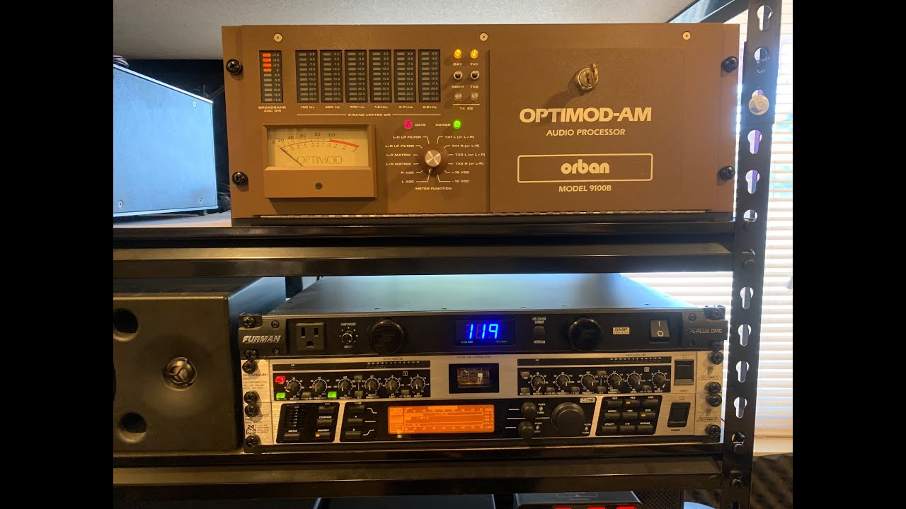 Orban Optimod-AM 9100B - KJ7E
