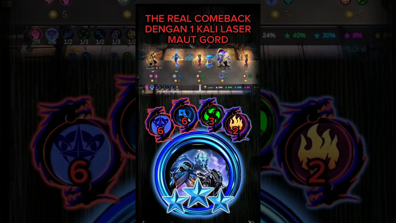 COMBO BUSS SKILL 3 TERBARU ‼️ LASER KEHANCURAN GORD FULL DAMAGE ‼️ COMBO MAGIC CHESS TERKUAT 2024