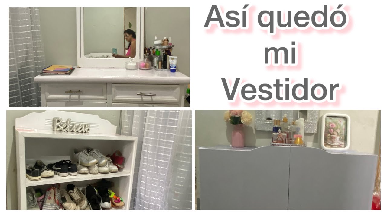 2da parte de la remodelación del vestidor 😍😍😍😍 