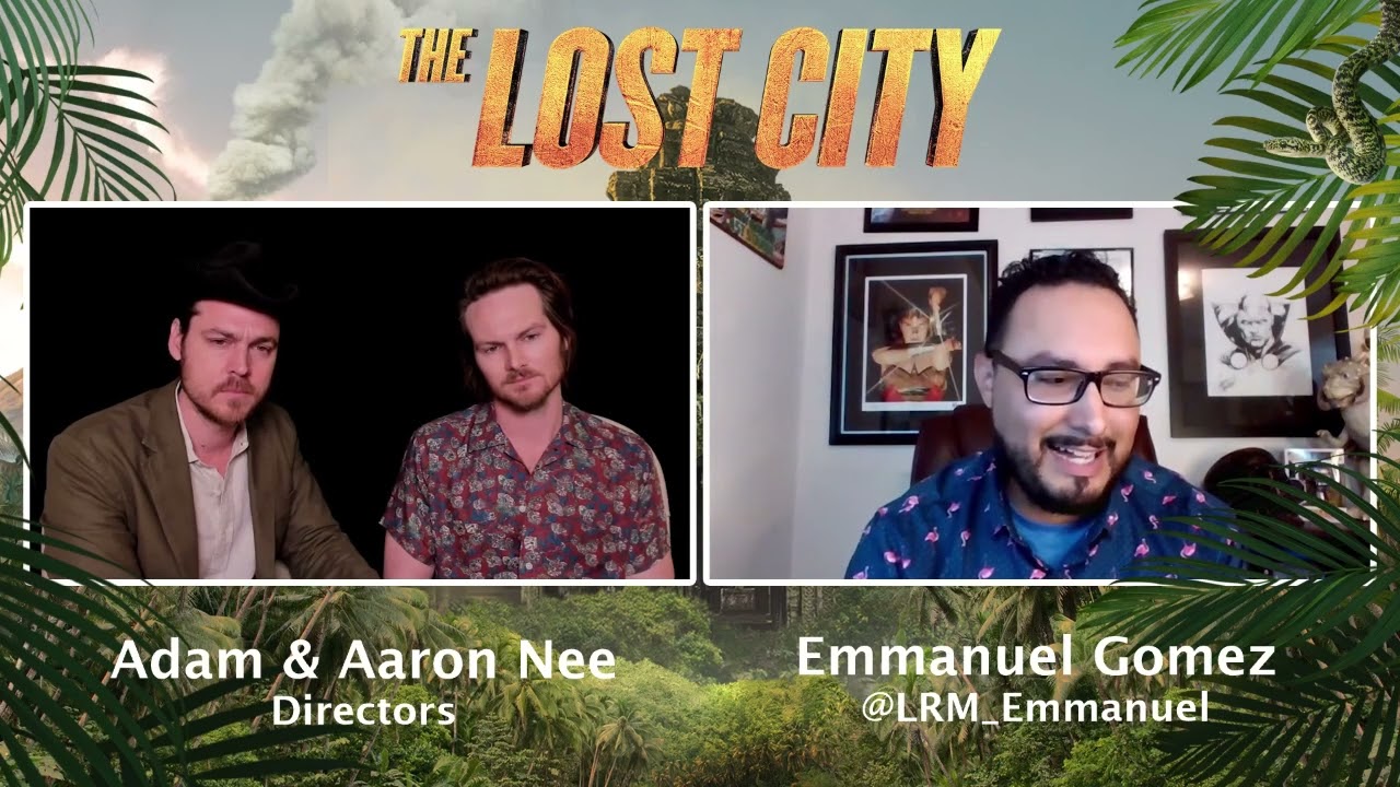 Adam & Aaron Nee Interview Directors for Paramount Pictures' The Lost City