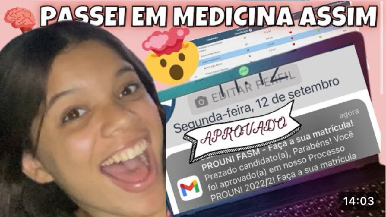 🧠PROUNI 2025: ESTRATÉGIA GERAL PARA SER APROVADO | foi assim que eu passei em medicina pelo PROUNI 🥳