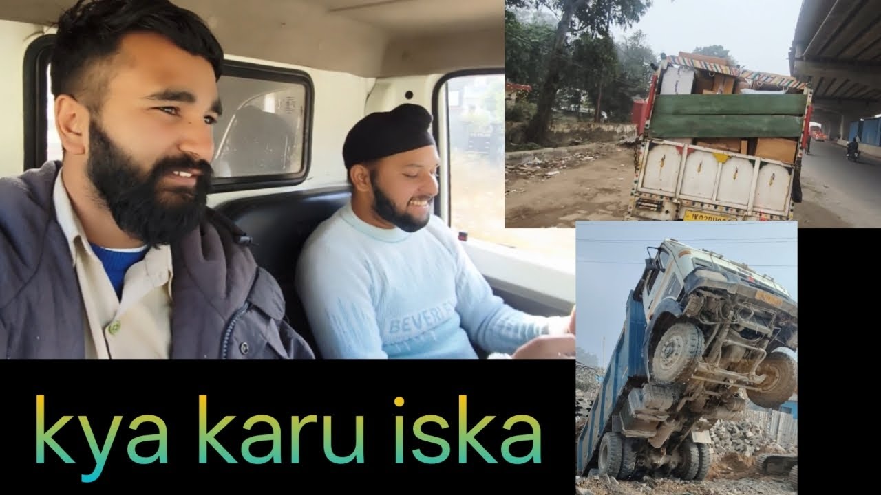 Kya karu iska 😤/accident/kse load krr k aa gya#mahadev #automobile #travel #driver 