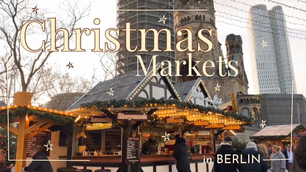 Christmas Markets in BERLIN - food & vibes (vlogmas)