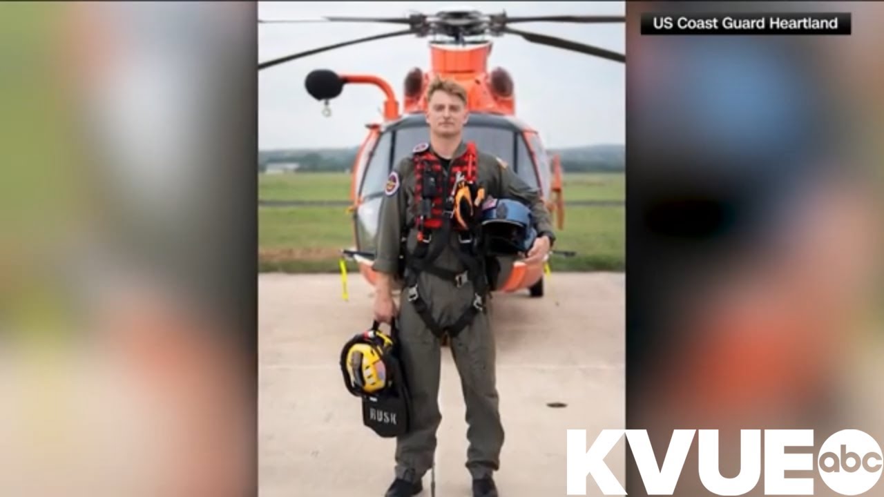 US Coast Guard swimmer helps rescue at least 165 people from Texas floods