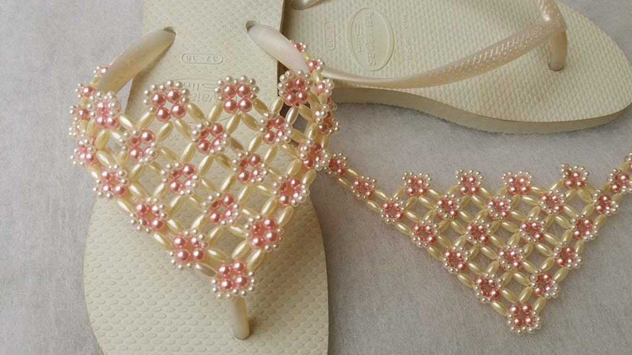 TRAMA DE PÉROLAS Marília | Seu CHINELO lindo e delicado | Cícero Alencar