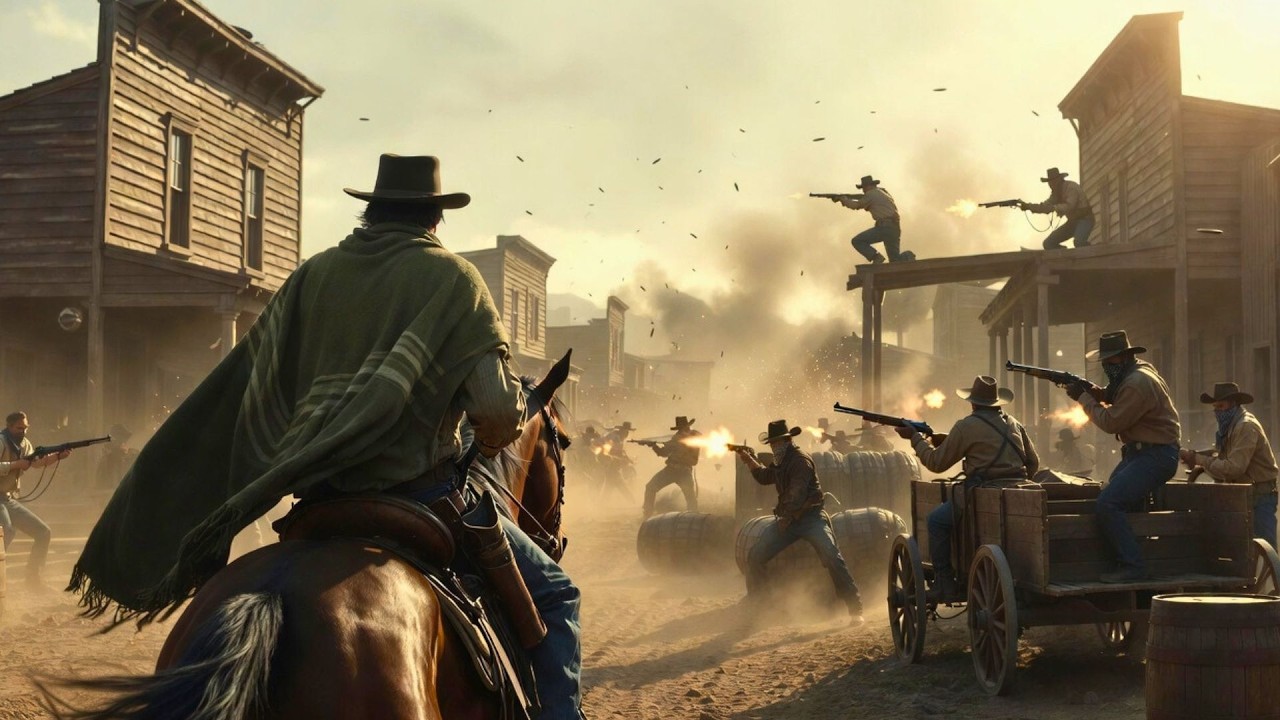 ¡El pistolero silencioso se pone en defensa del honor y la justicia en el Lejano Oeste! | WESTERN 4K
