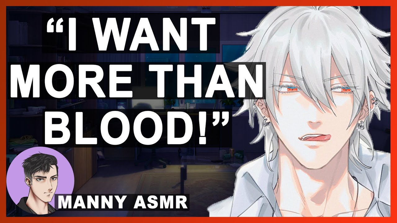 ASMR Boyfriend Vampire Feeds On You & Drinks Your Blood! [Horror] [Yandere] [M4F] | ASMR BF Roleplay