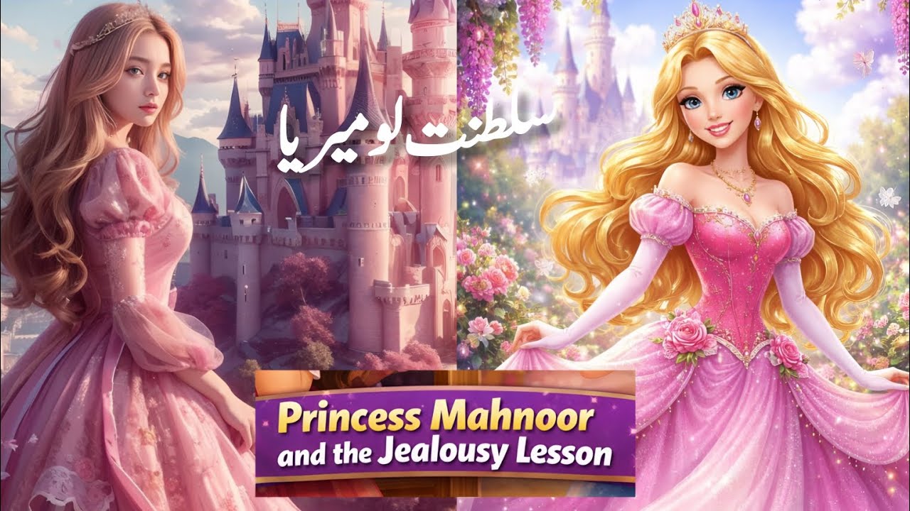  Jealous Princess Who Learned Kindness ❤️ Inspiring Moral Story ❤️ Princess Sara & Mira Hindi Story 