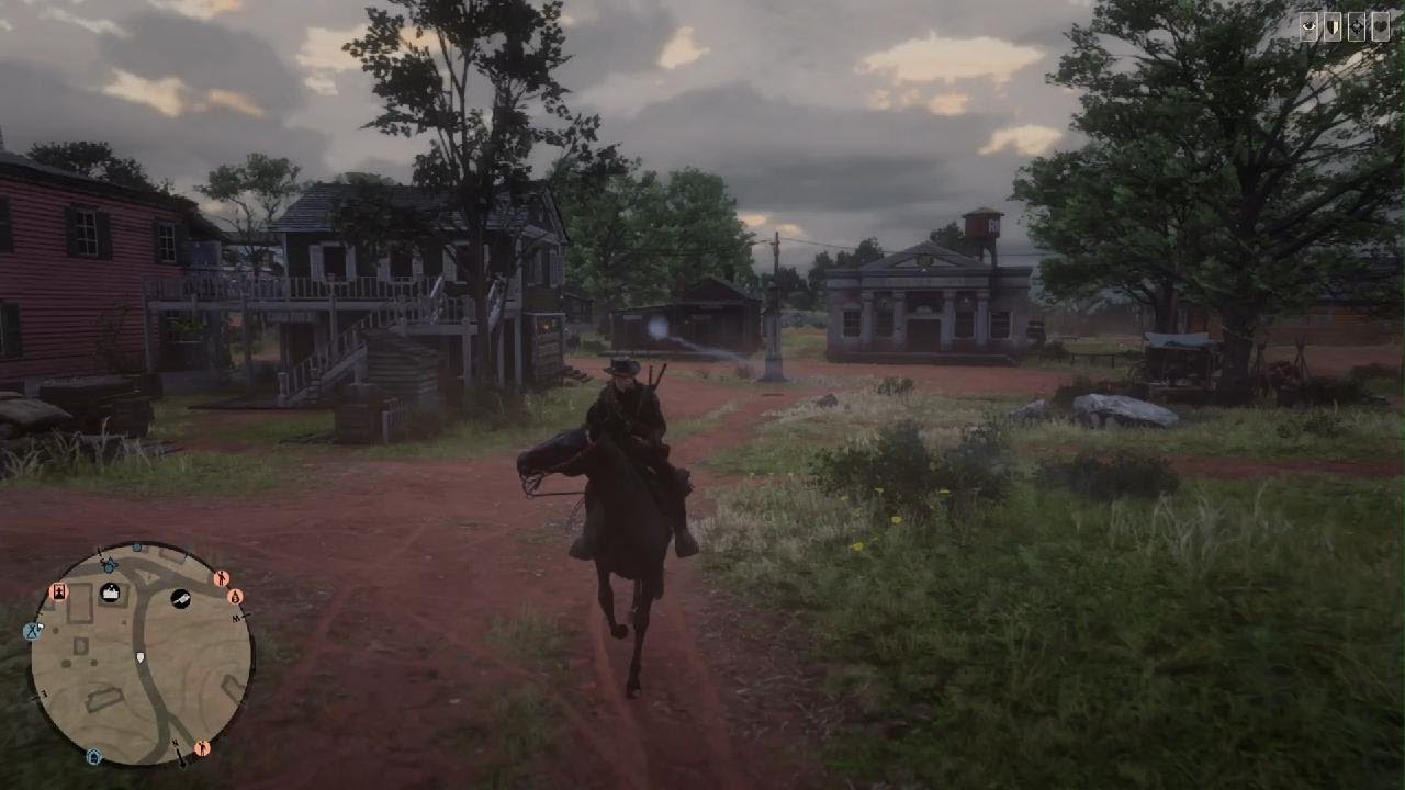 RDR2 - Wannabe griefer posse attack me! Part 1