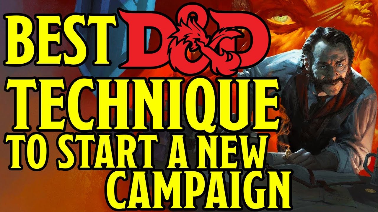 Best Way to Start a New Dungeons and Dragons Game