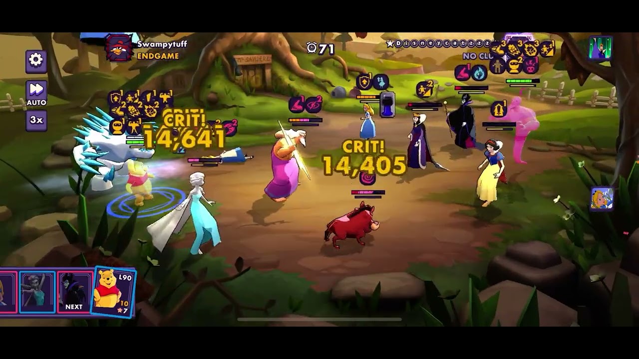 Pooh vs. Evil Queen, Genie Jafar - Disney Sorcerer’s Arena