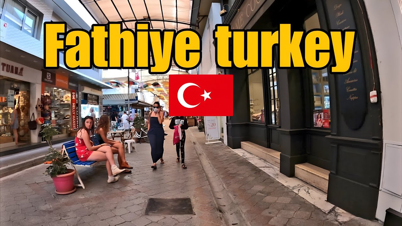Exploring the Beautiful Streets of Fethiye, Turkey on Foot - A Visual Journey
