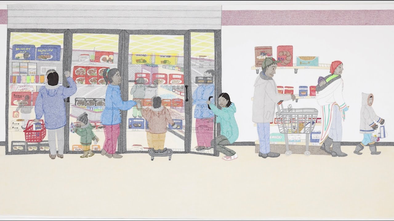 Annie Pootoogook – Cape Dorset Freezer