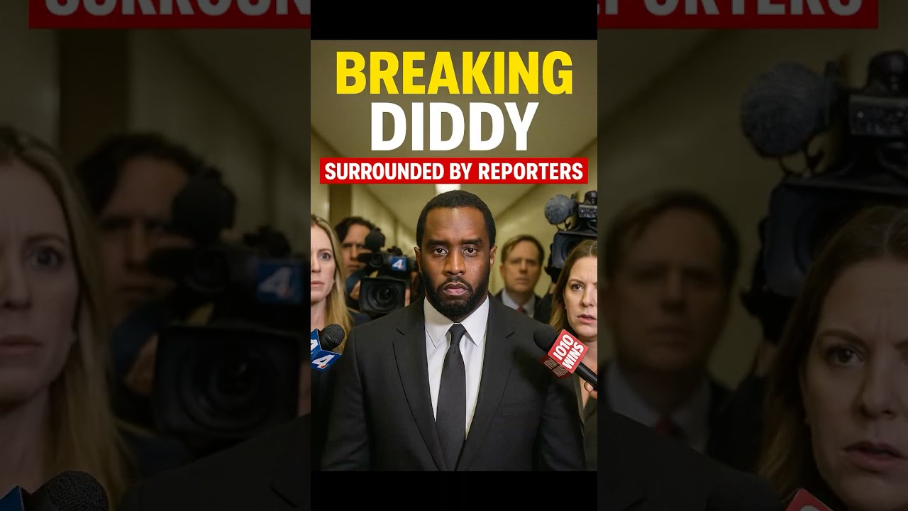 BREAKING: Diddy Surrounded by Reporters in Court &mdash; First Reactions Go Viral! #shorts #pdiddy