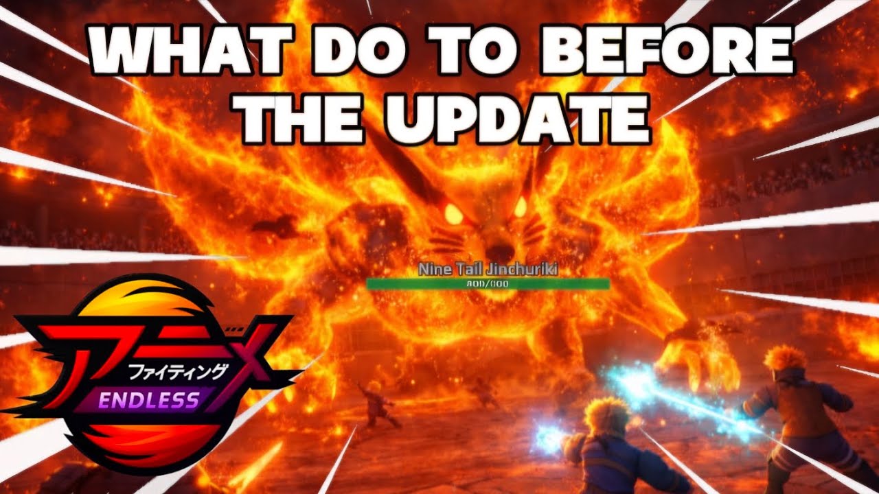 EVERYTHING YOU NEED TO DO BEFORE THE UPDATE | ANIME FIGHTING SIMULATOR ENDLESS ( ROBLOX )